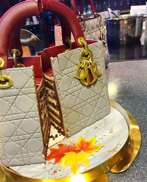 lady dior cake|dior leather handbags.